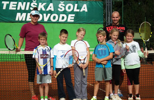 Teniška šola za otroke - TK Spin Medvode